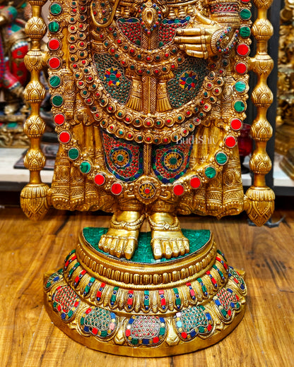 Tirupati Balaji Venkateshwar Brass Statue/Idol 48 inches