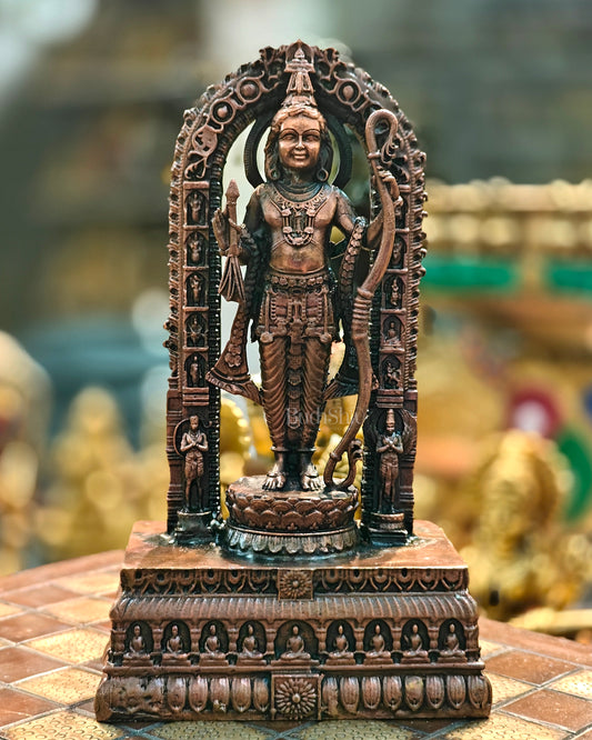 Pure Copper Ram Lalla Idol 7 inch