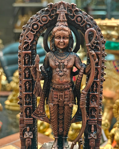 Pure Copper Ram Lalla Idol 7 inch