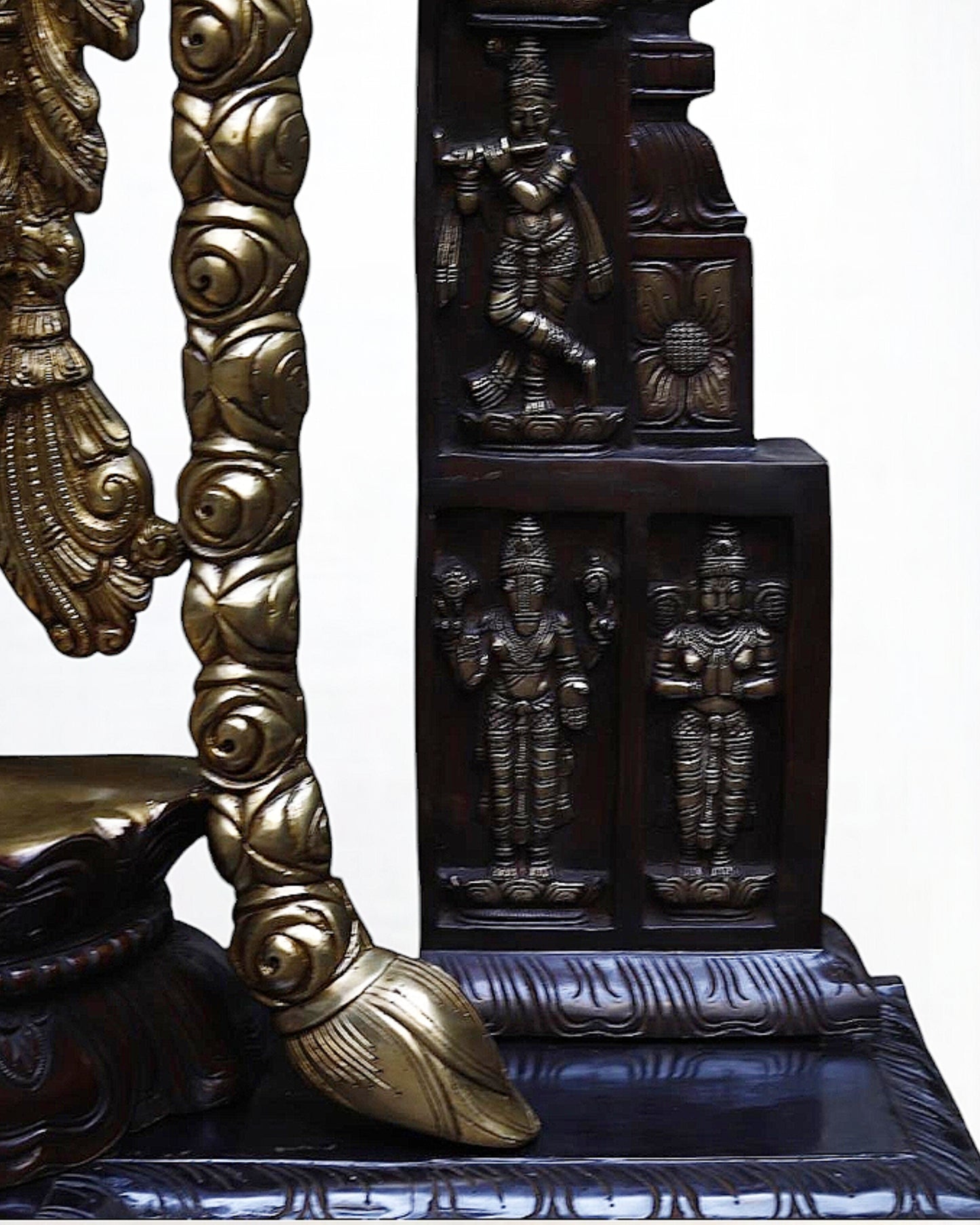 Brass Tirupati Balaji Lord Venkateshwara Statue 86" Large