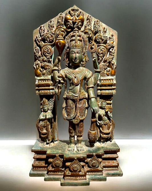 Brass Superfine Lord Vishnu Statue 29"