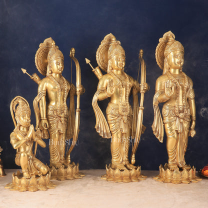 Pure Brass Large Ram Darbar Idols | 27" Height