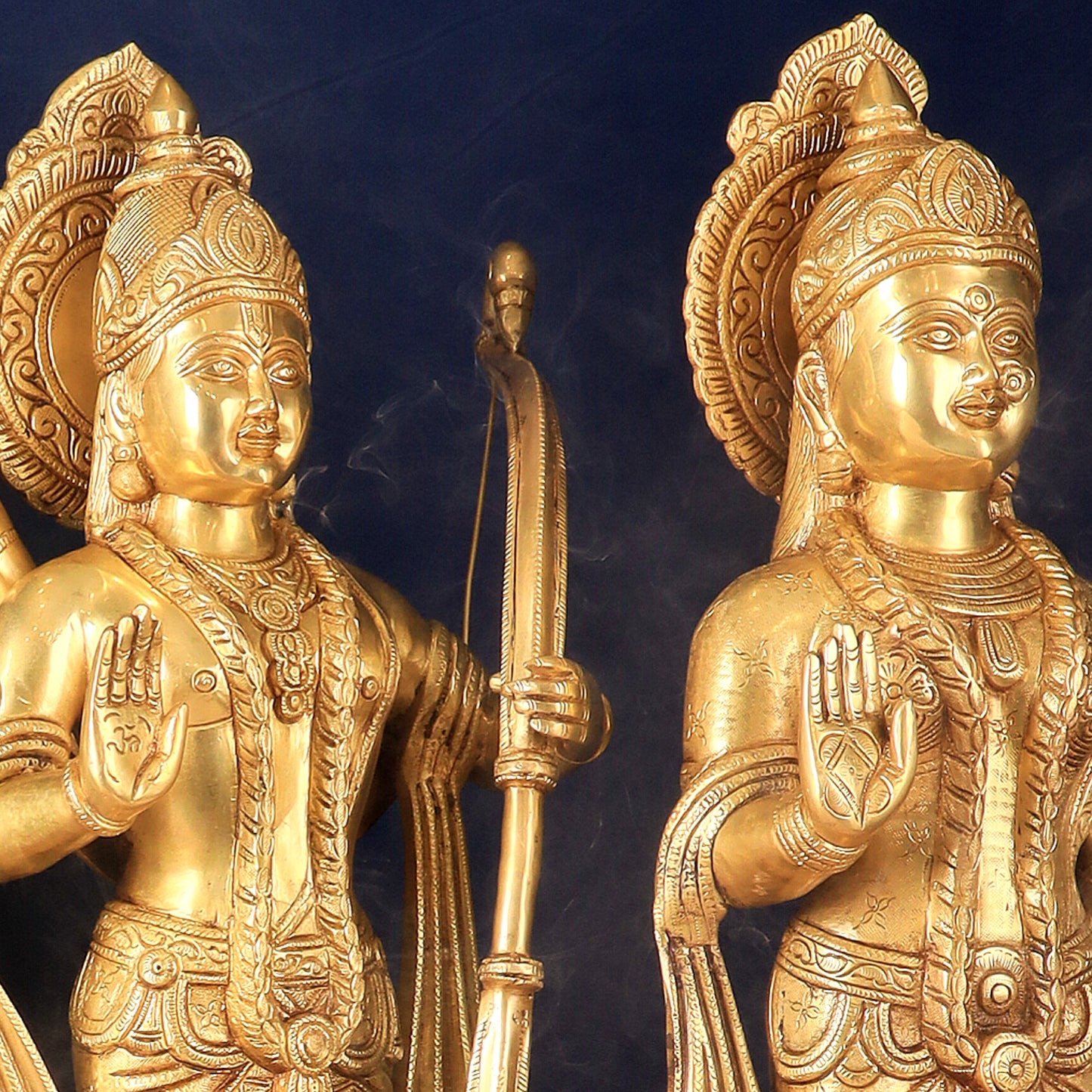 Pure Brass Large Ram Darbar Idols | 27" Height