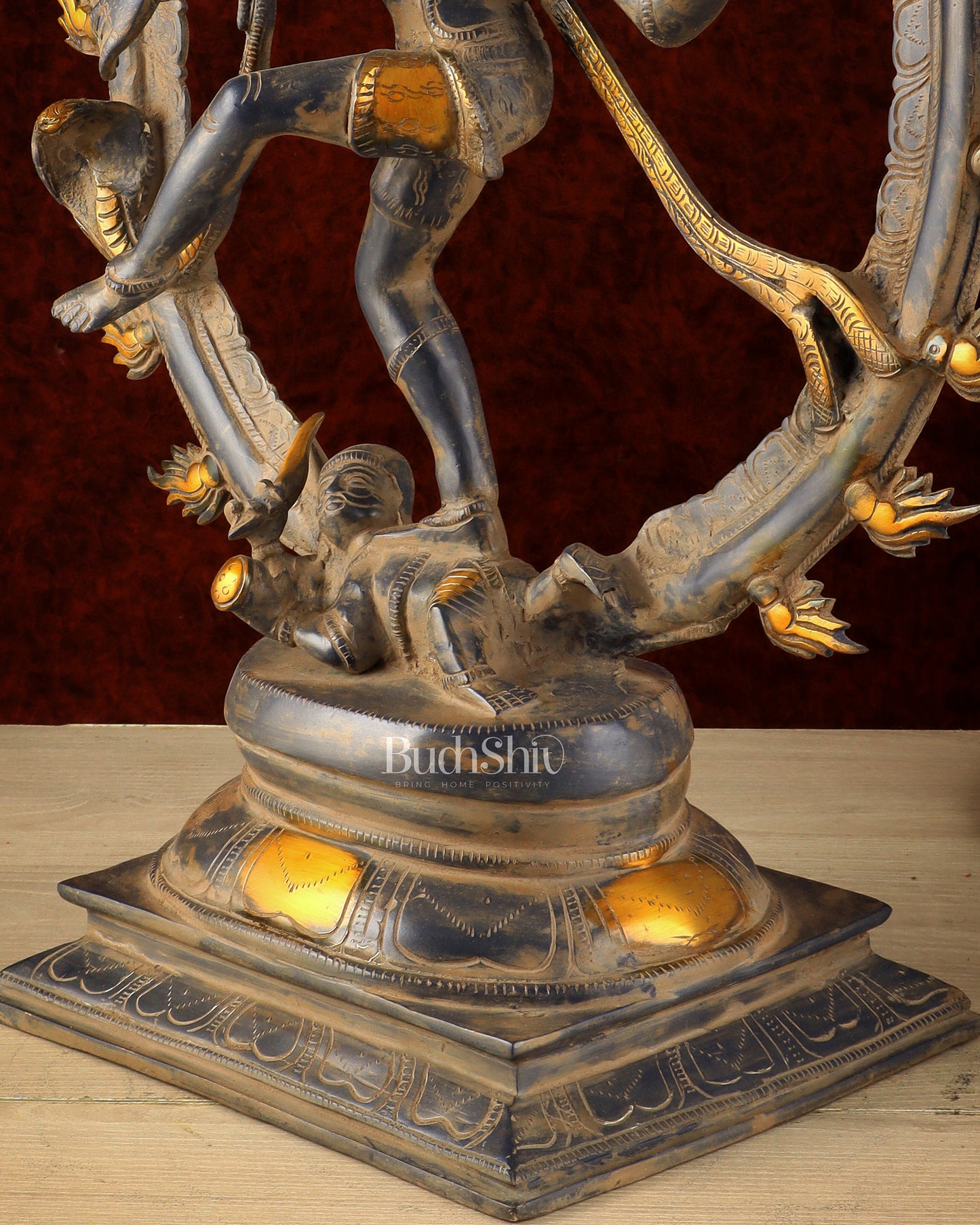 Brass Nataraja Sculpture 24 inch sand finish