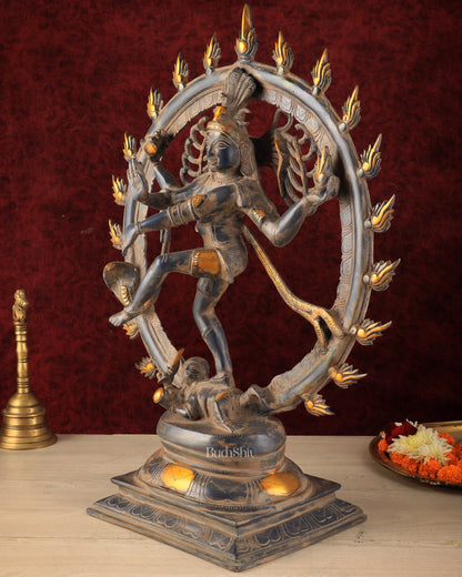 Brass Nataraja Sculpture 24 inch sand finish