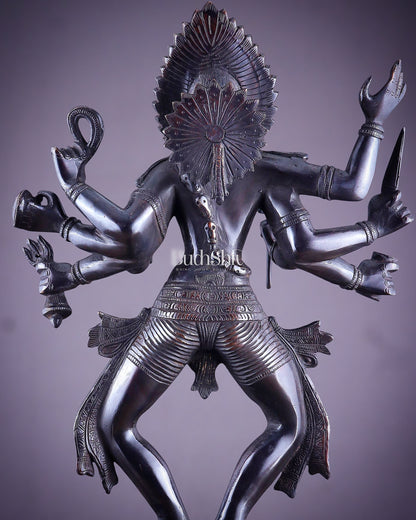 Brass Superfine Goddess Kali as Bhairavi statue 24"