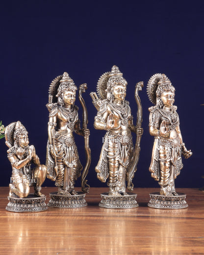 Brass Superfine Ram darbar idol set 10 inch