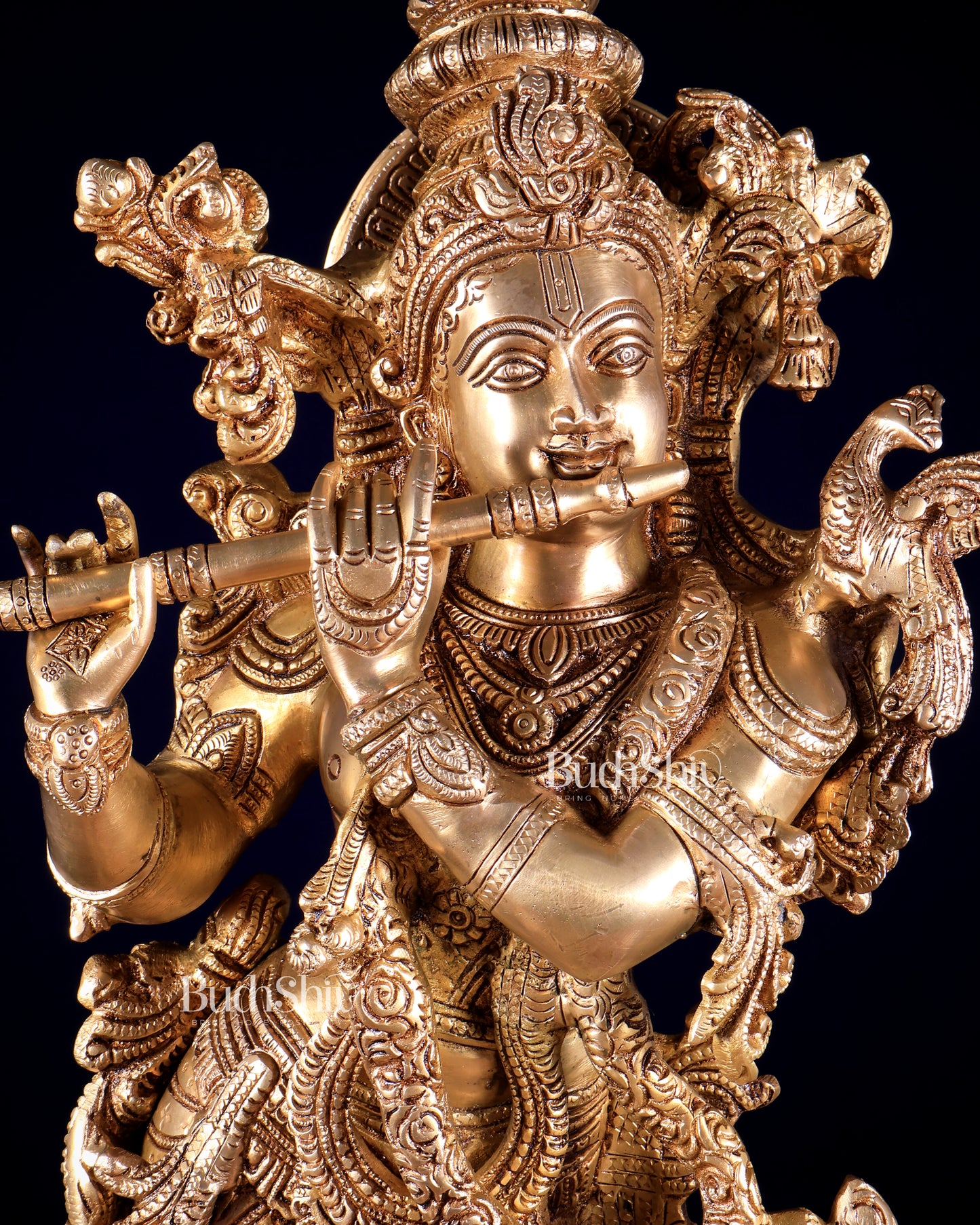 Brass Superfine Lord Krishna Statue – 25.5 inch