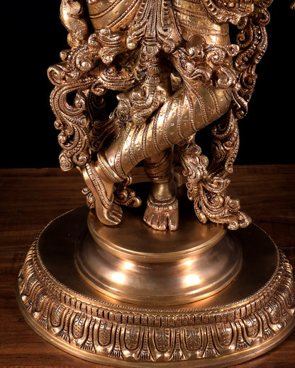 Brass Superfine Lord Krishna Statue – 25.5 inch