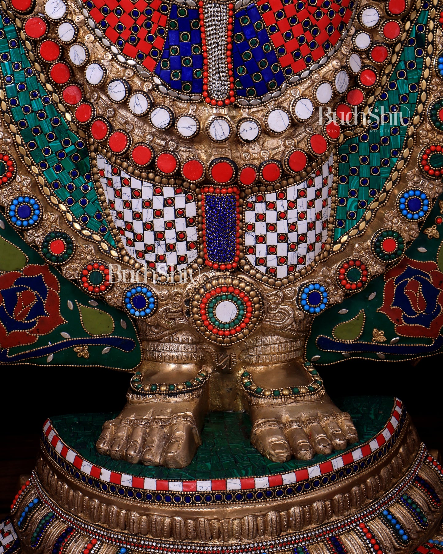 Pure Brass Tirupati Balaji statue | Lord Venkateshwara's Divine Form | 48 inch