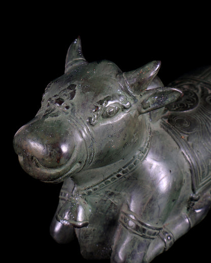 Bronze Vintage Nandi Sculpture 8.5"