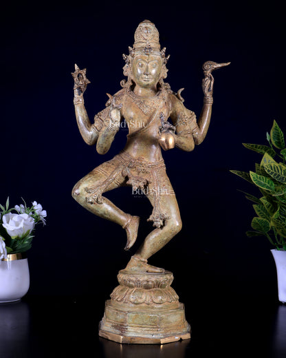 Pure Bronze Dancing Shiva – Balinese Masterpiece 18 inch