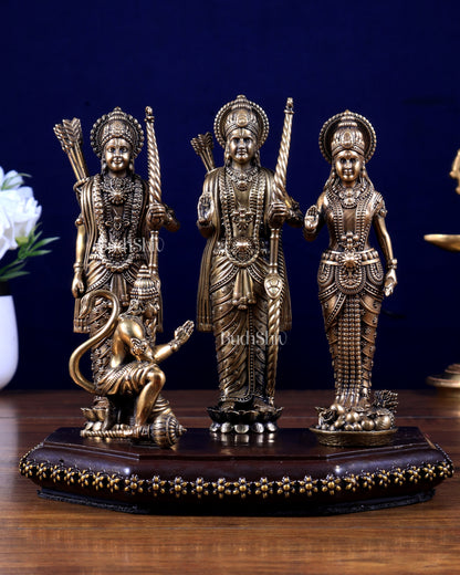 Brass Superfine Ram Darbar Idol – 7" dual tone
