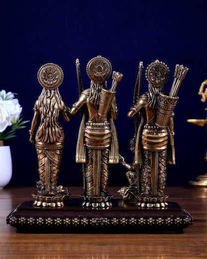 Brass Superfine Ram Darbar Idol – 7" dual tone