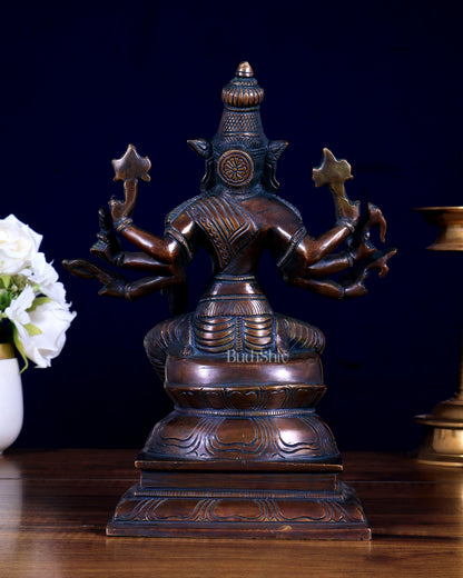 Brass Varahi Amman Idol | 9.5 inch bronze tone