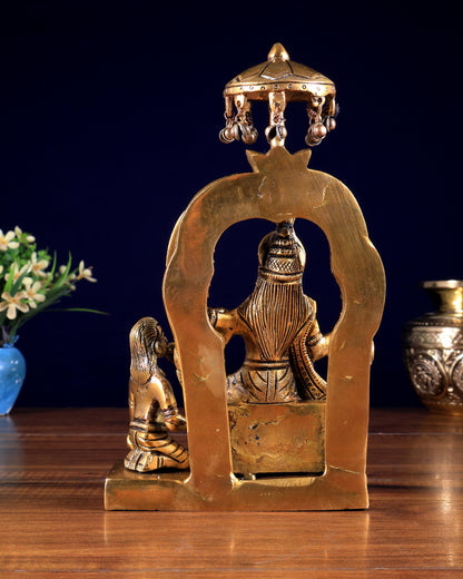 Brass Baglamukhi Statue – Divine Protector Idol