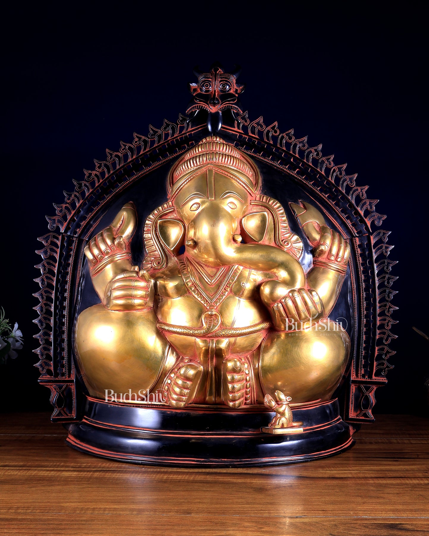 Unique Brass Large Lord Ganesha Full body Wall Hanging