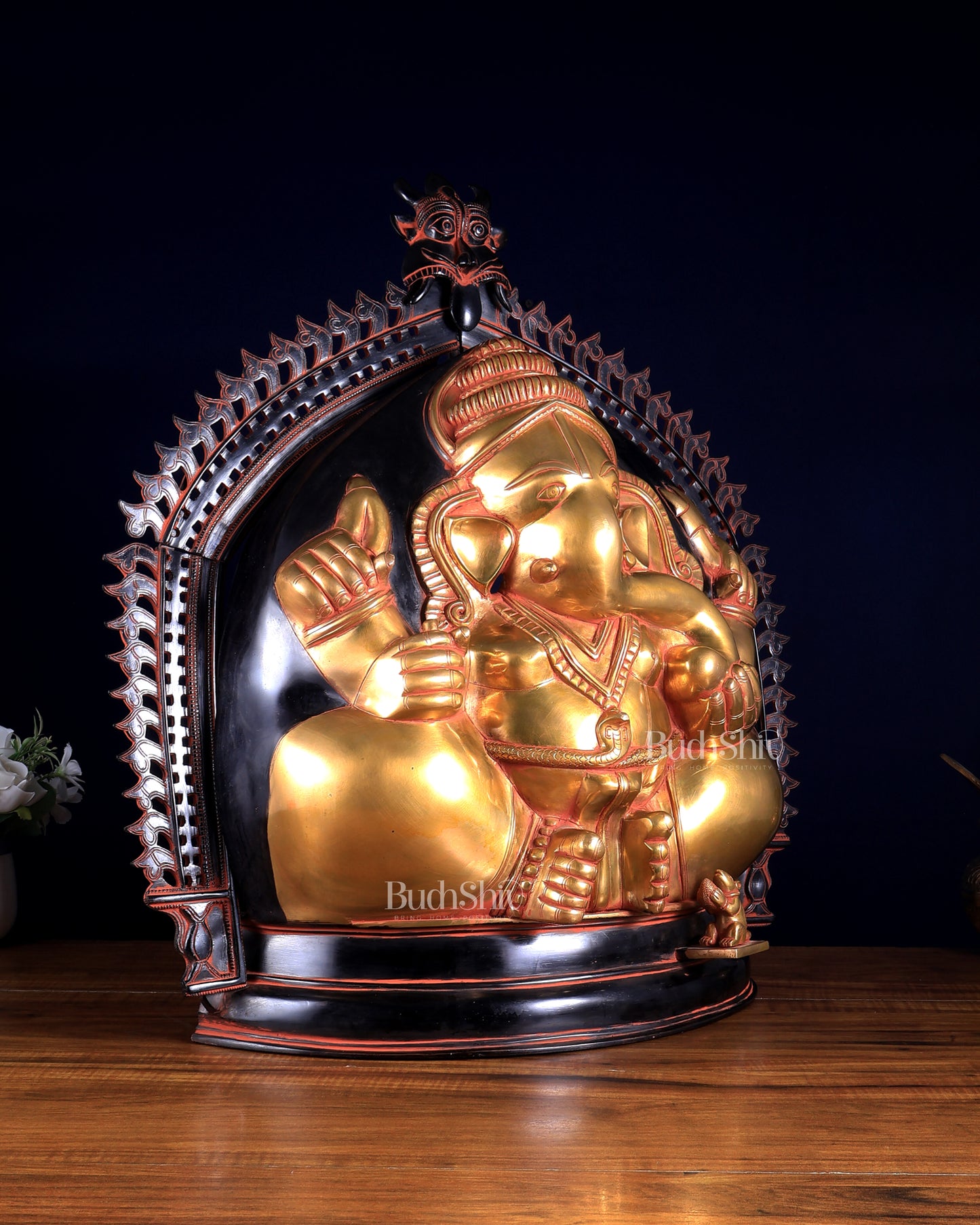 Unique Brass Large Lord Ganesha Full body Wall Hanging
