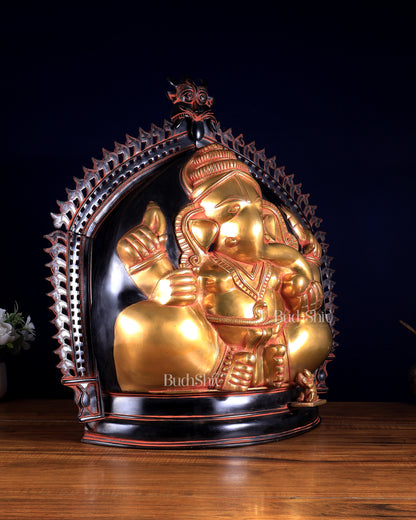 Unique Brass Large Lord Ganesha Full body Wall Hanging
