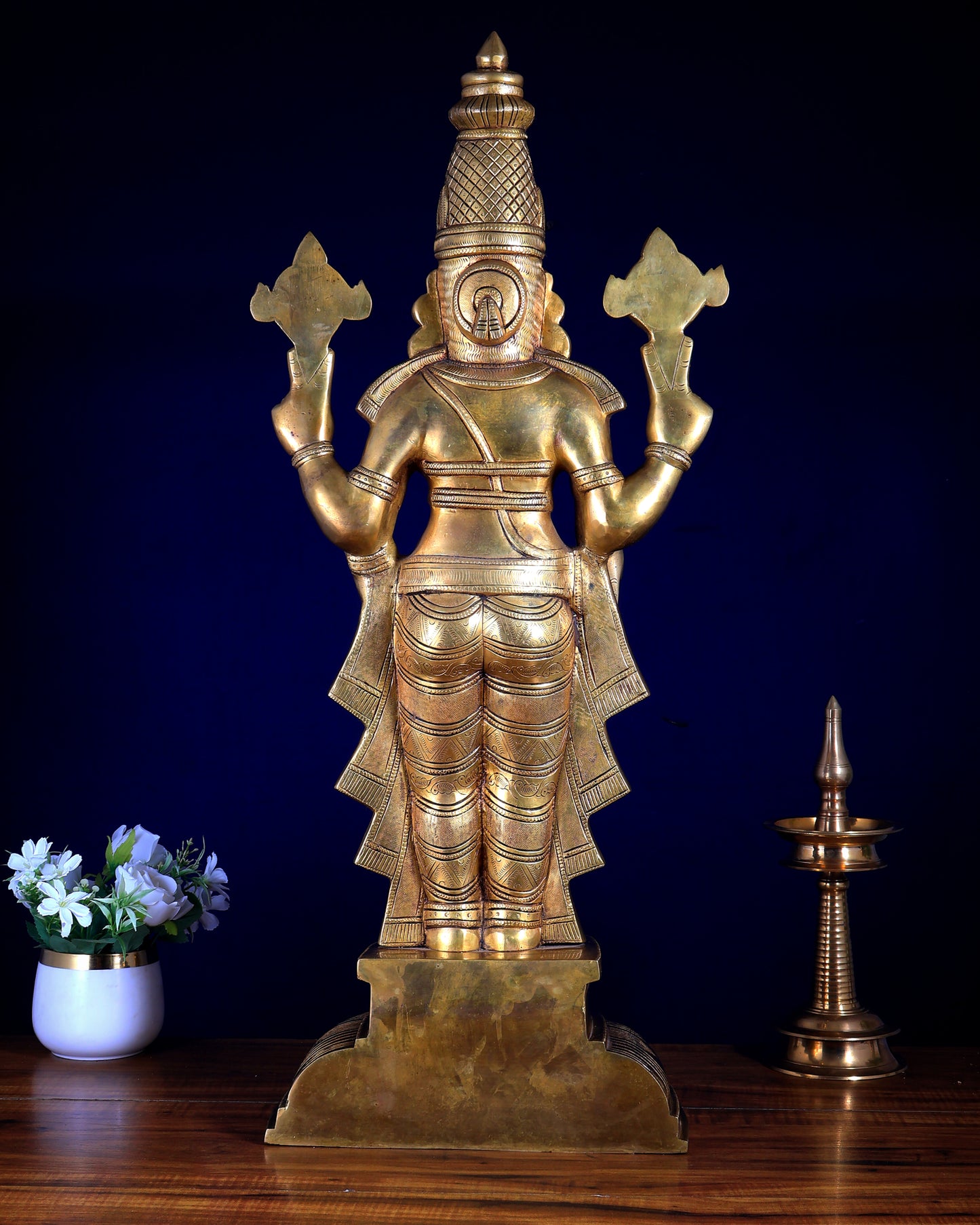 Brass Superfine Tirupati Balaji Statue - 30"