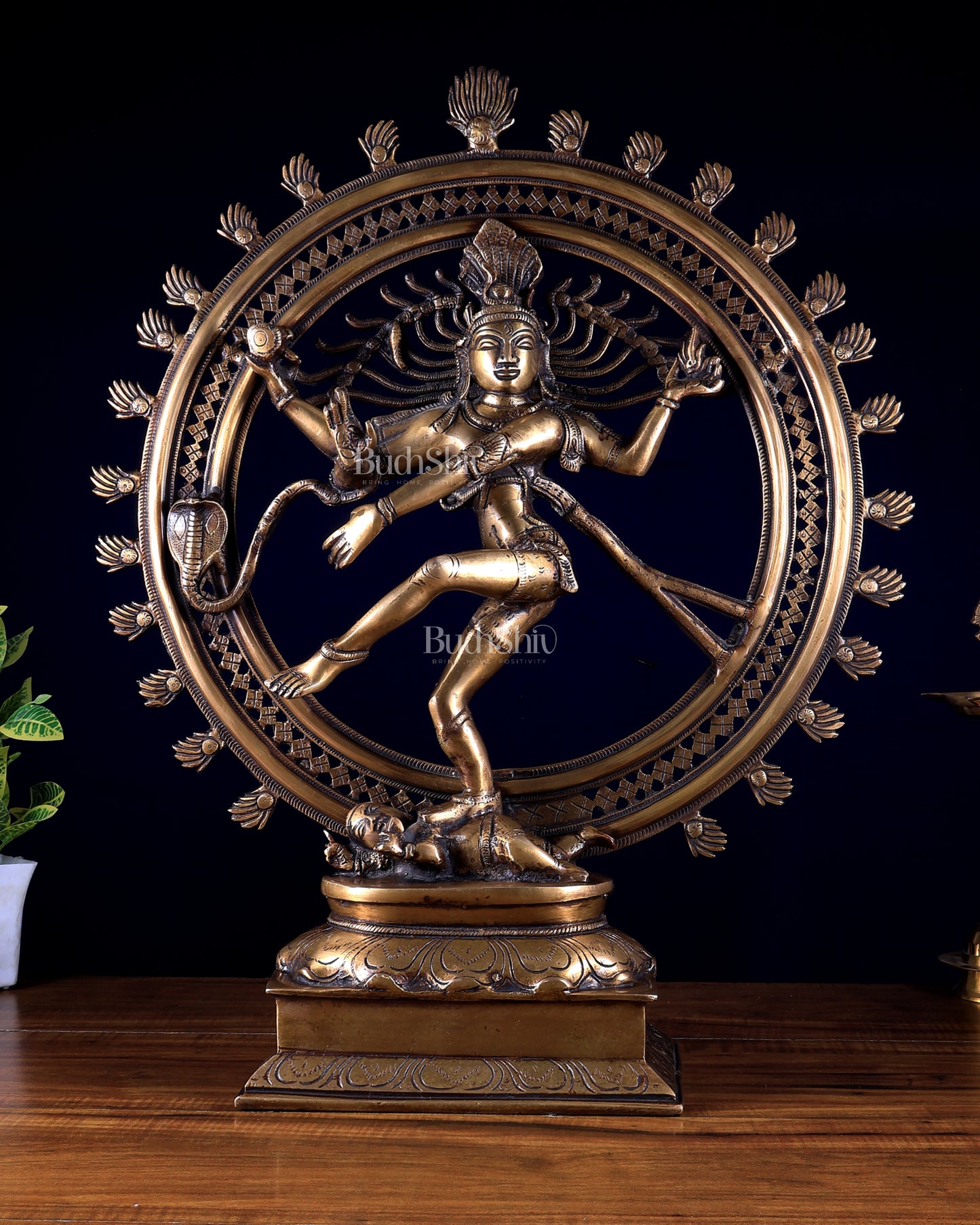 Pure Brass Nataraja Statue | 24 inch/2 feet tall