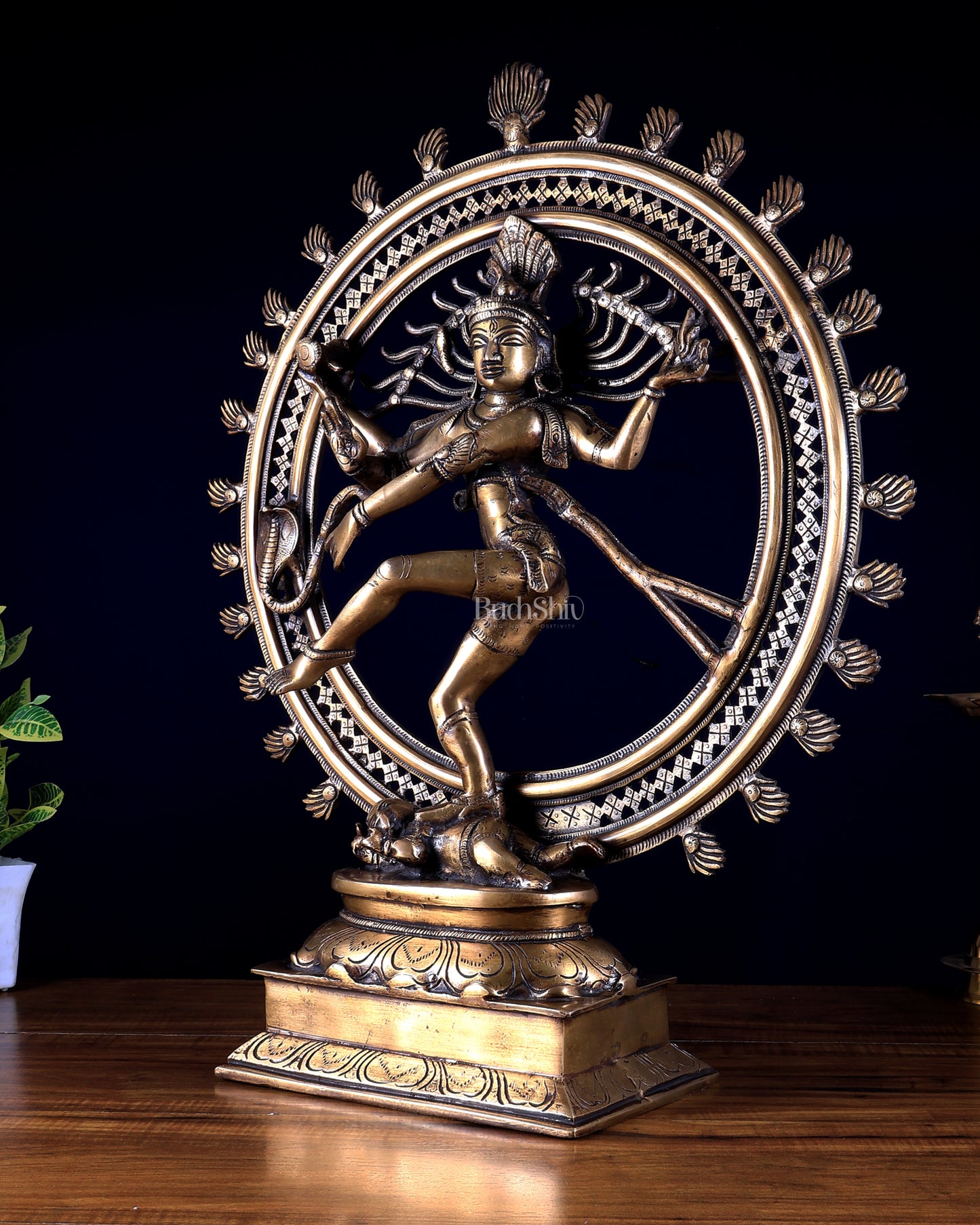 Pure Brass Nataraja Statue | 24 inch/2 feet tall