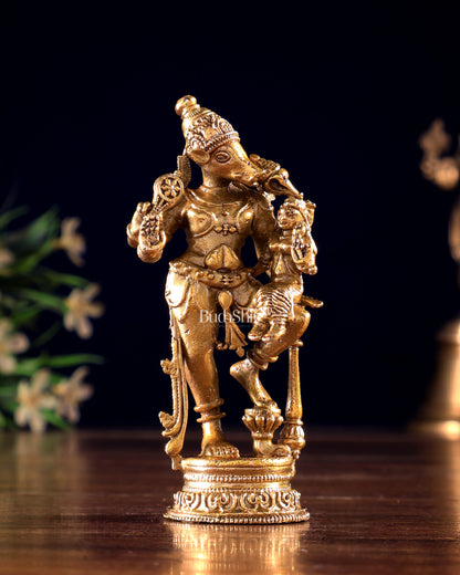 Panchaloha Bronze Varaha Lakshmi Varaha Swamy Idol | Mini 3 inch