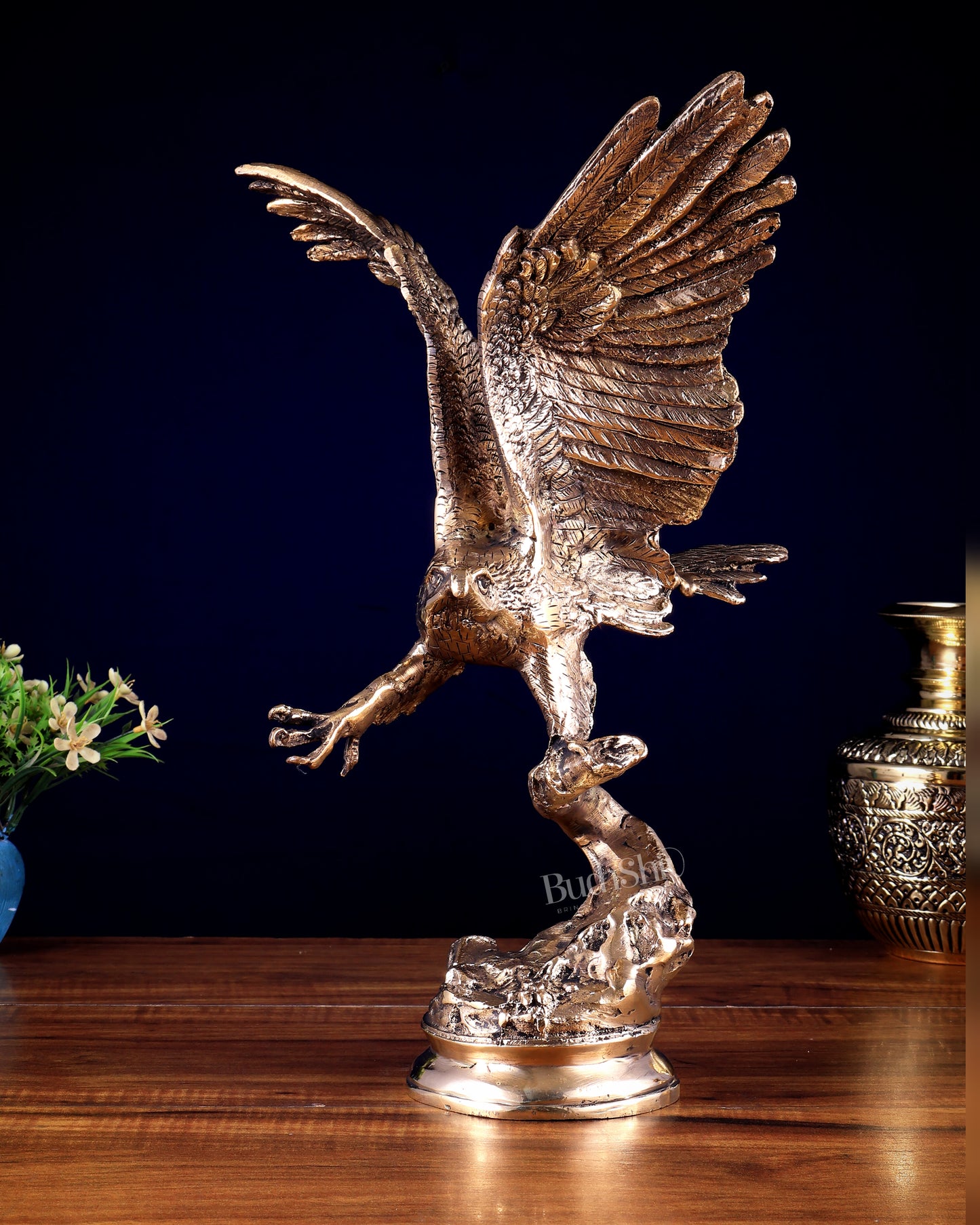 Brass Unique Eagle Vastu Statue – Symbol of Power & Protection