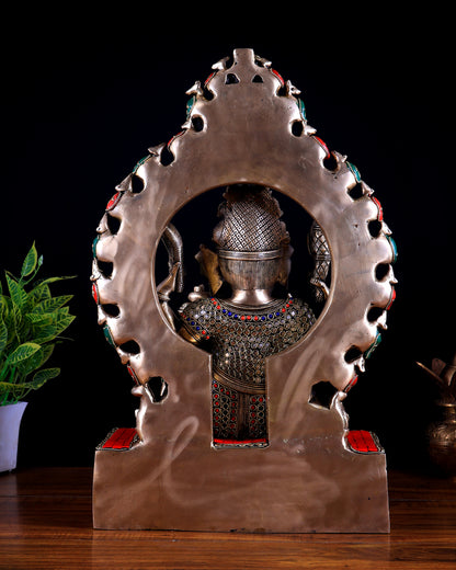 Unique Brass Lord Ganesha Statue 19.5 inch