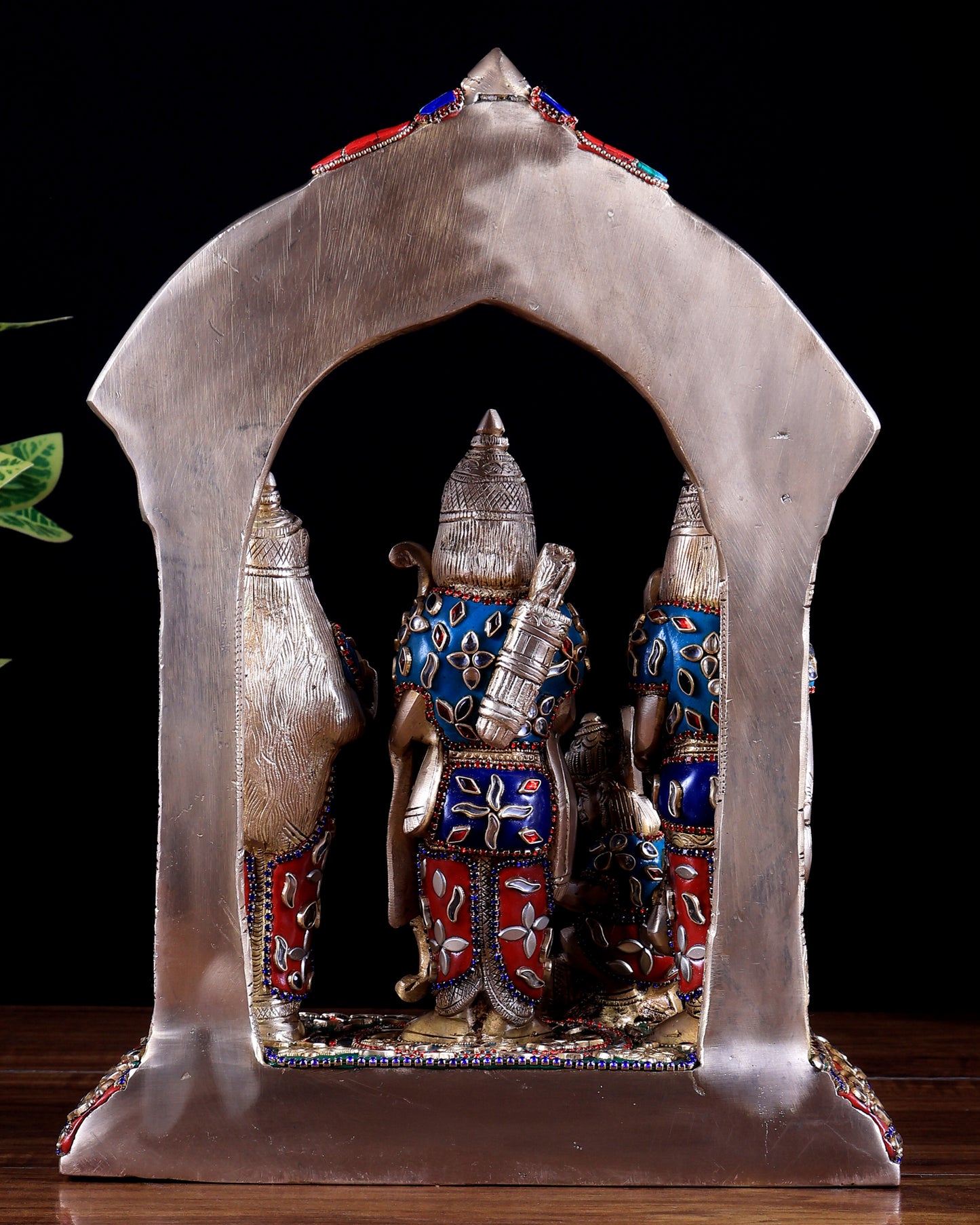 Brass Ram Darbar Statue 12 inch Stonework