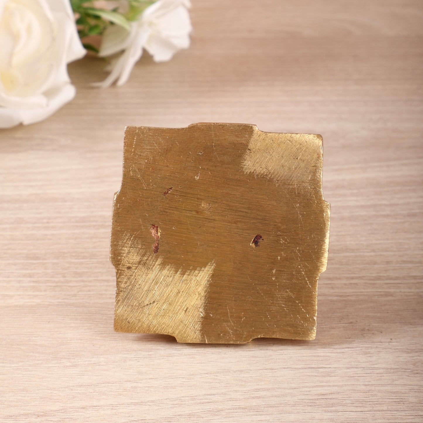 Brass Shri Yantra Meru | Small Shree Yantra 2.3 Inch