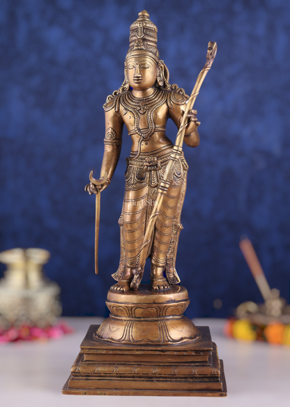 Brass Lord Shri Ram Statue – 21 Inches Tall