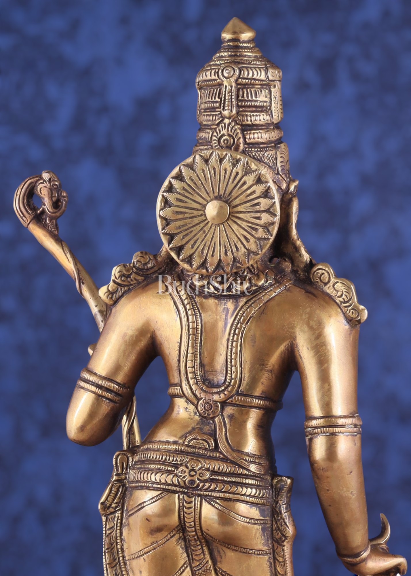 Brass Lord Shri Ram Statue – 21 Inches Tall