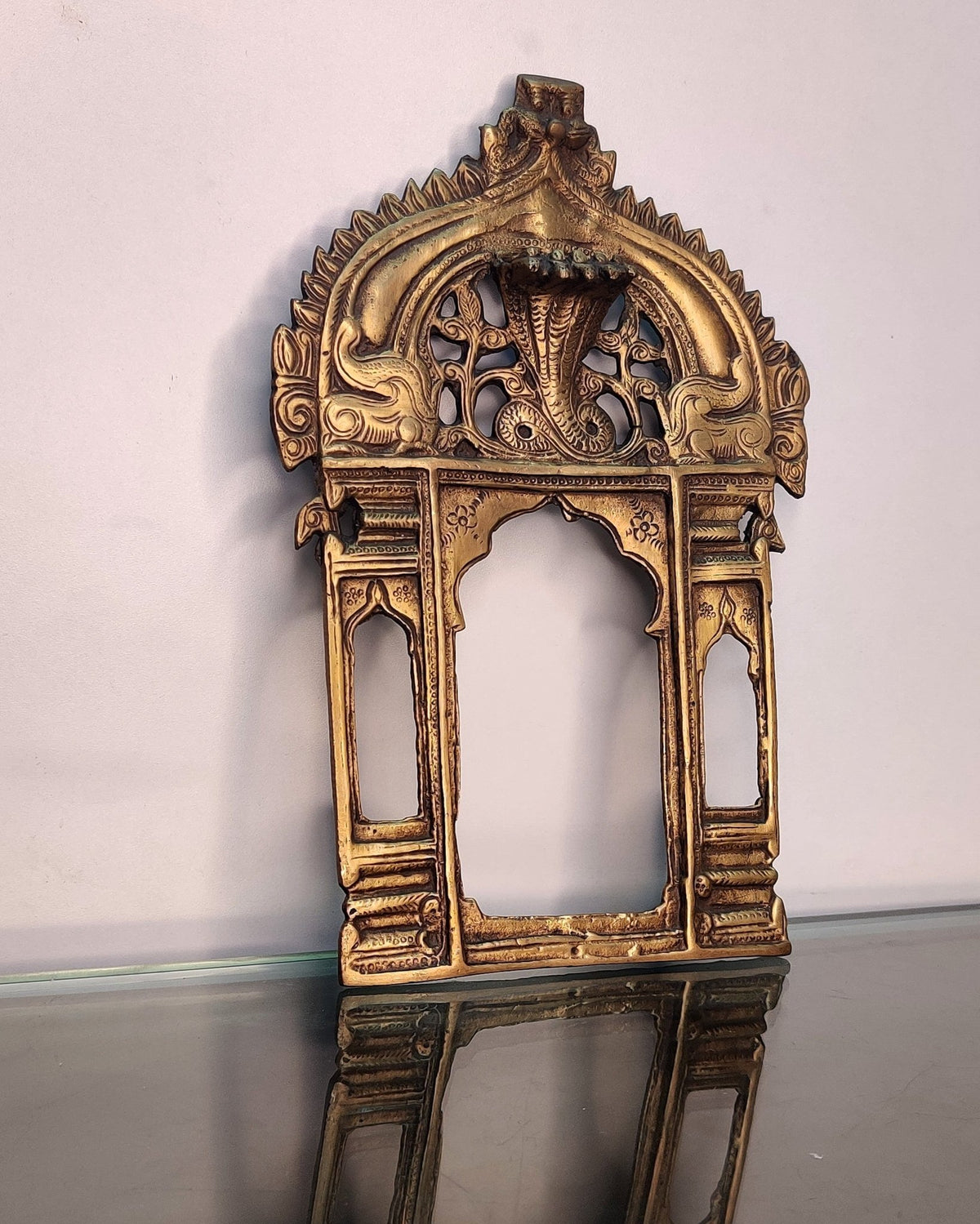 Brass Antique Handcrafted Prabhavali - Budhshiv.com