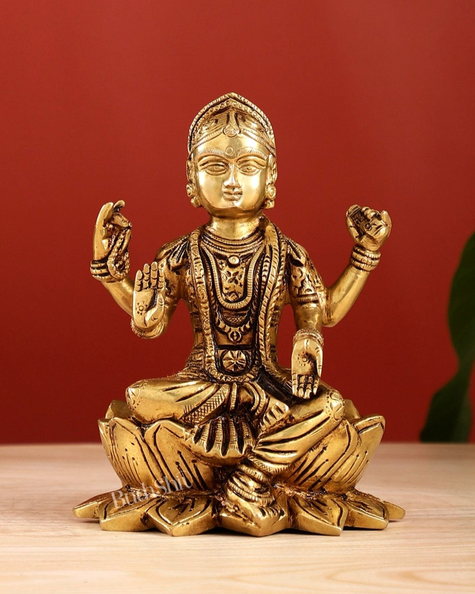 Brass Bal ambika ma balatirupurasundari/ Balambigai Statue 6.5" - Budhshiv.com