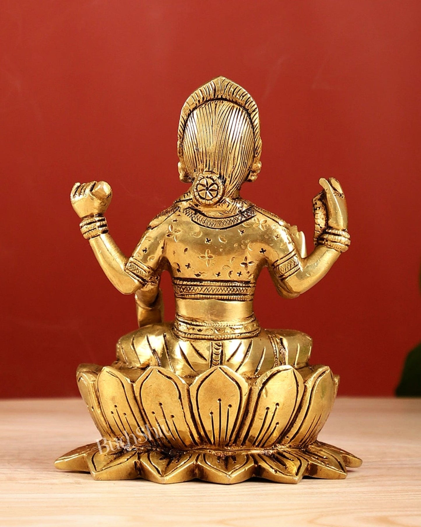 Brass Bal ambika ma balatirupurasundari/ Balambigai Statue 6.5" - Budhshiv.com