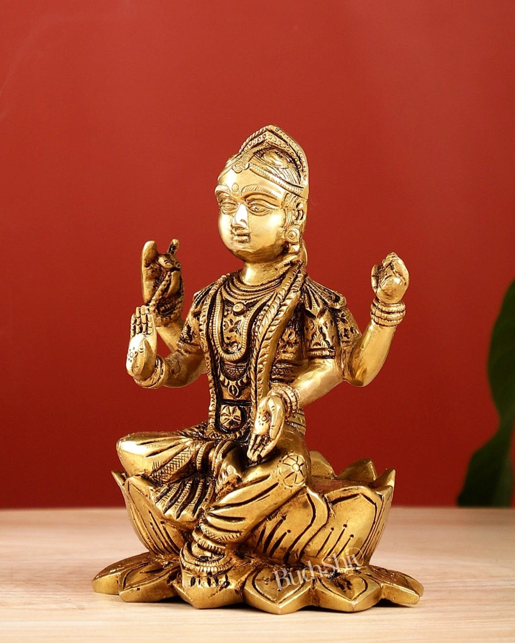 Brass Bal ambika ma balatirupurasundari/ Balambigai Statue 6.5" - Budhshiv.com