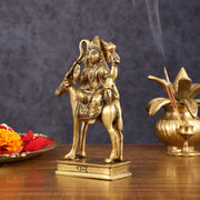 Brass Chandra Dev Graha Soma Dev Idol for Pooja & Vastu - 6.5 Inch Height - Budhshiv.com
