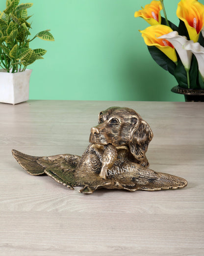 Brass Inkwell Ink Pot – Vintage Design Dog face design - Budhshiv.com