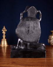 Brass Kali Ma Idol - 9.5 Inch Height - Budhshiv.com