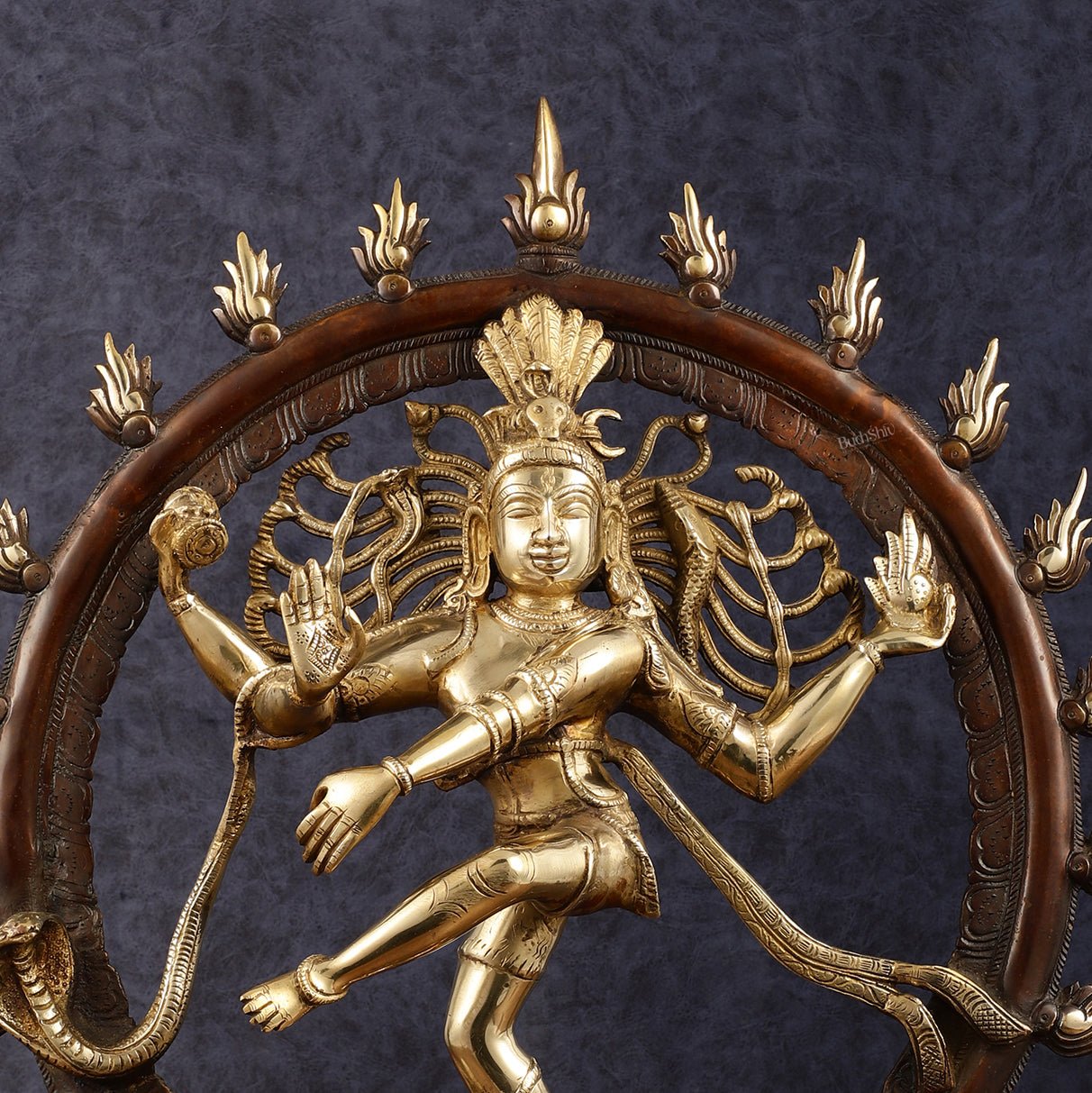 Brass Nataraja Sculpture 24 inch - Budhshiv.com