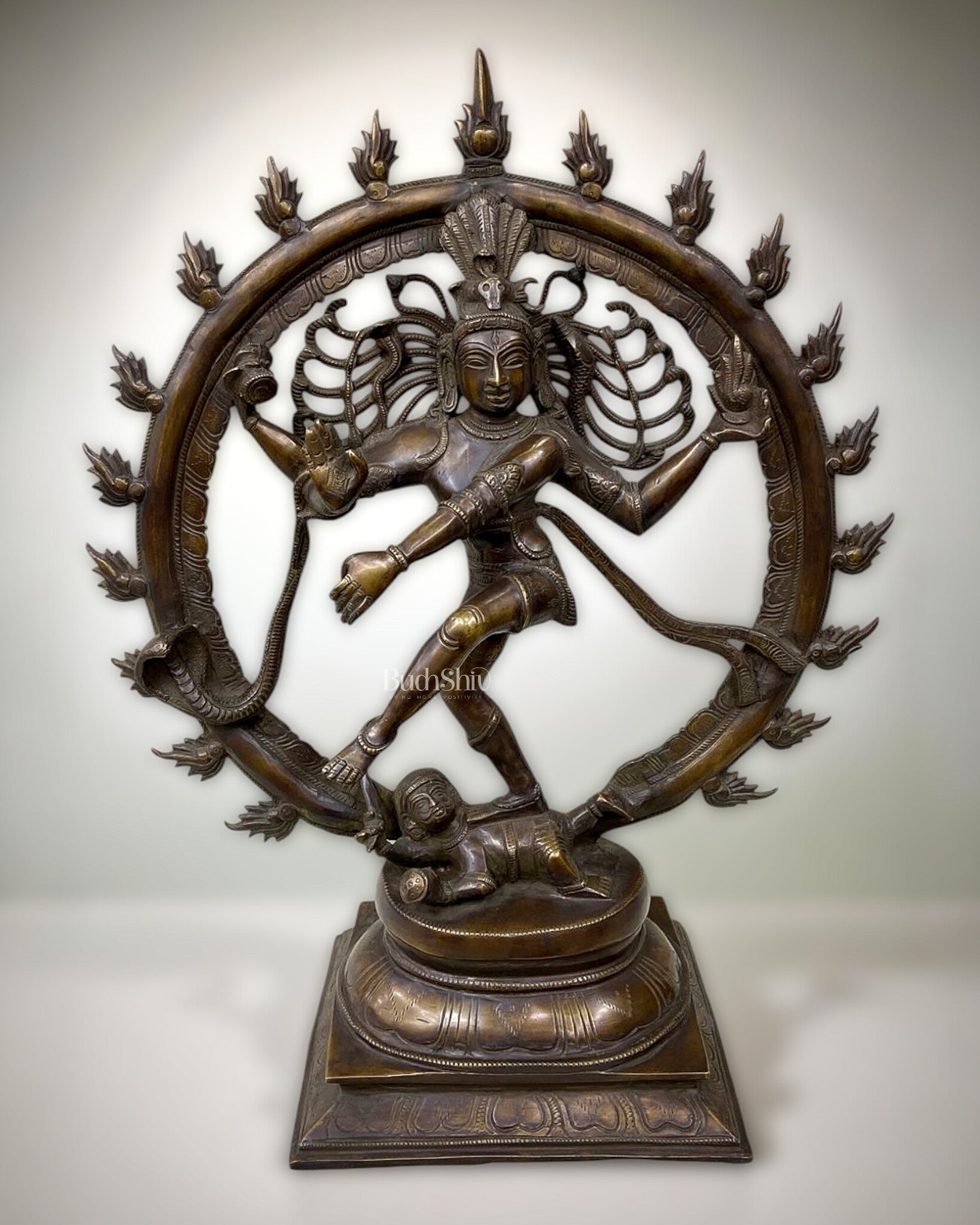Brass Nataraja Statue 24 inch - Budhshiv.com