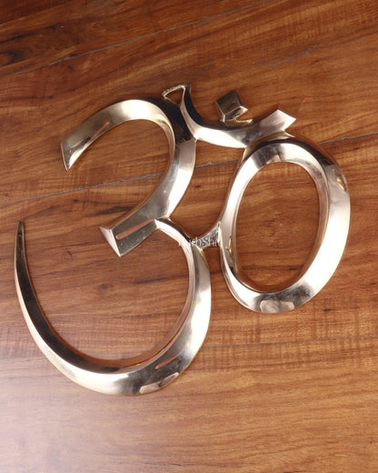 Brass OM wall hanging different sizes - Budhshiv.com