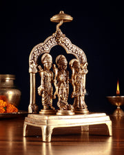 Brass Ram Darbar Idol set 9.5" - Budhshiv.com