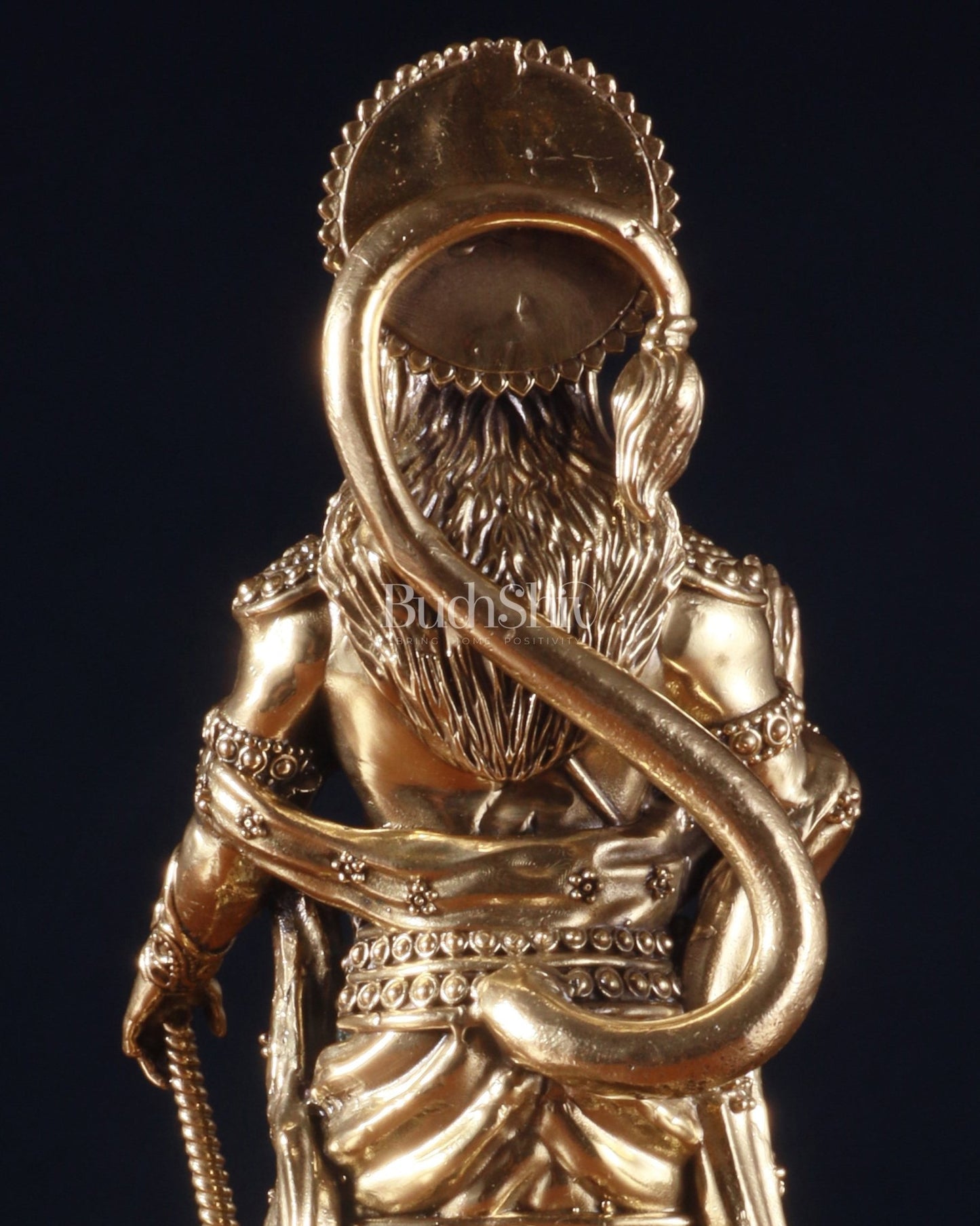 Brass Standing Hanuman Idol – Superfine Carvings - Budhshiv.com
