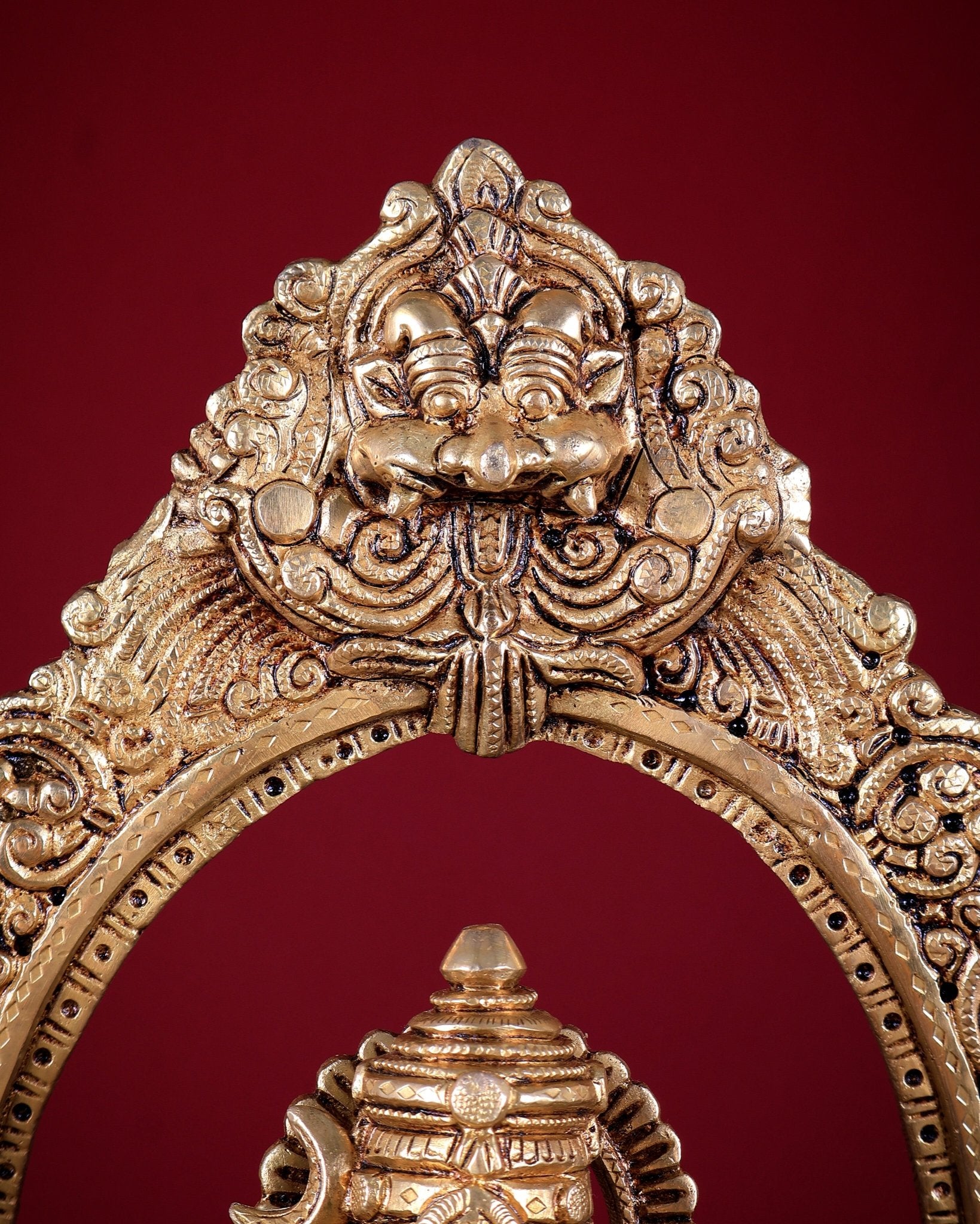 Brass Superfine Goddess Lalitha Devi (Rajarajeshwari / Kamakshi Amman) Idol 20 inch - Budhshiv.com