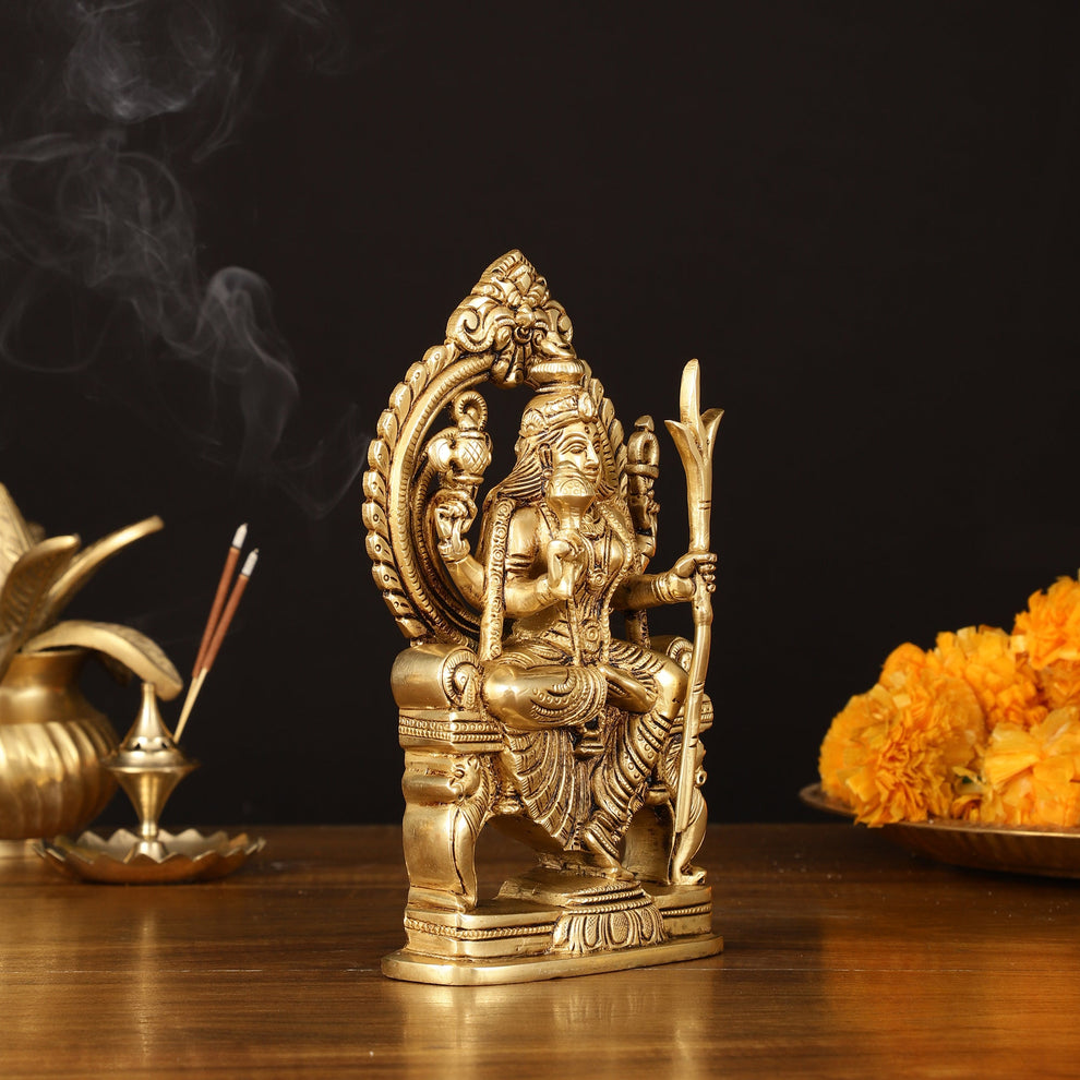 Brass Superfine Goddess Raja Rajeshwari Kamakshi Lalita Devi Idol - 7 ...