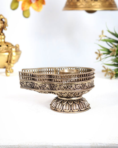 Brass Superfine Jaldhari for Shiv Lingam – Traditional Abhishek Stand 4" - Budhshiv.com