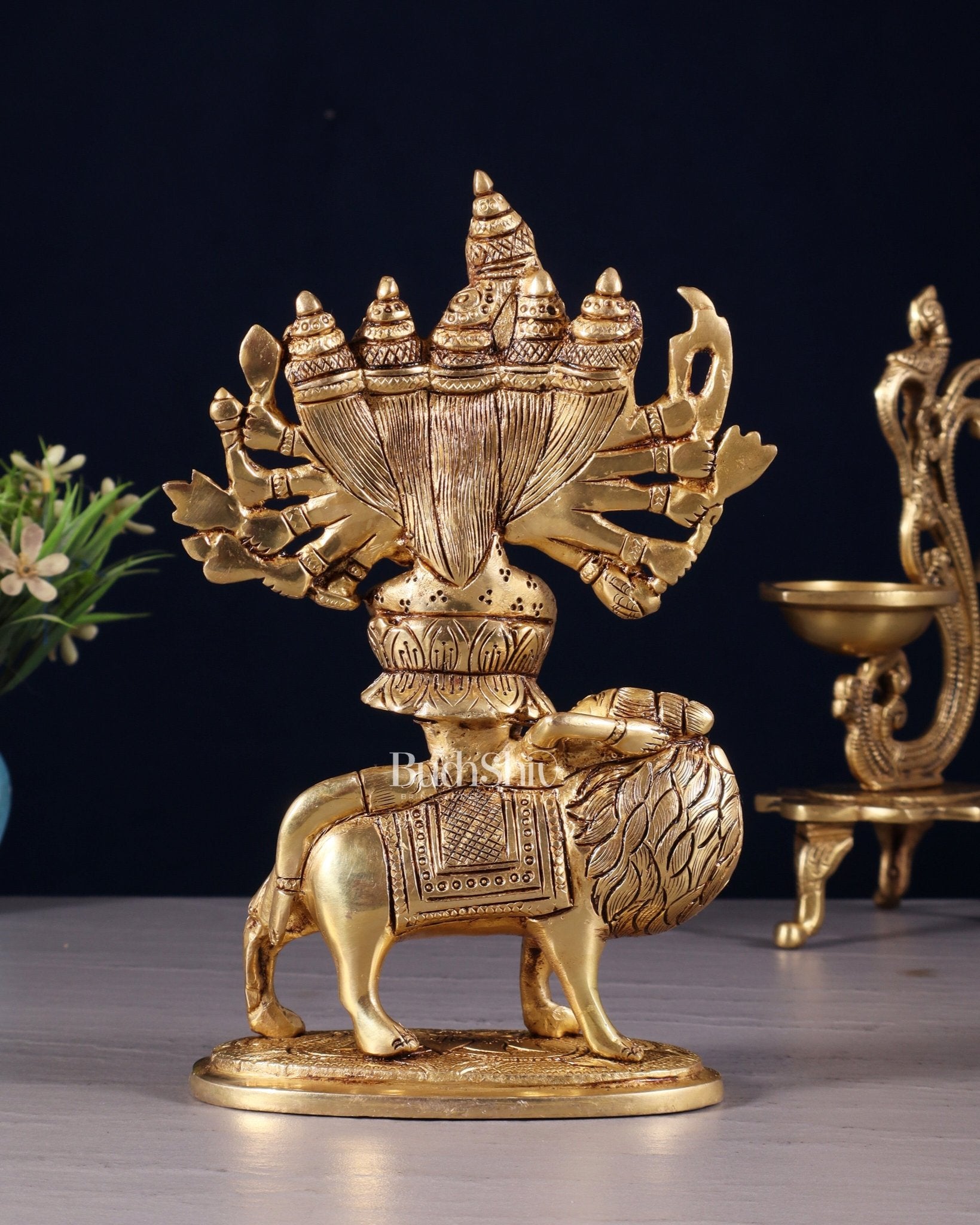 ❥道5メッキアクセサリー 大量まとめ 約6kg Brass Superfine Kamakhya Devi Idol 8.5