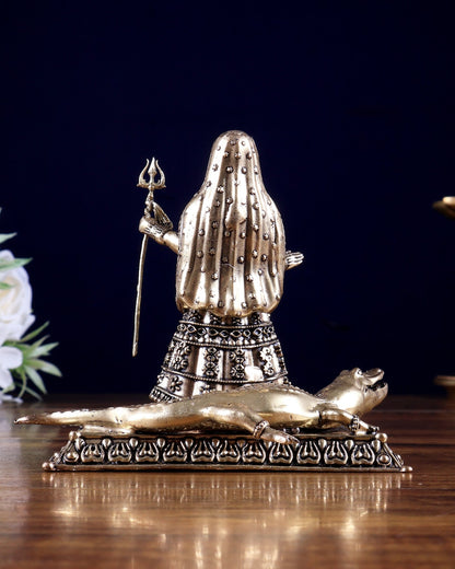 Brass Superfine Khodiyar Maa Idol – Sacred Hindu Goddess Murti for Home Temple - Budhshiv.com